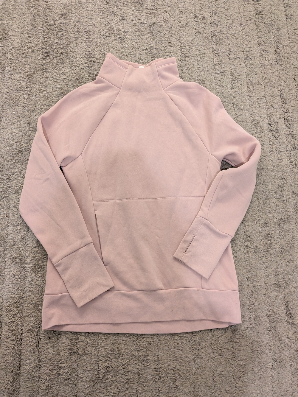 Fabletics Blush Mock Neck Pullover